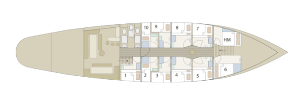 Floorplan of Florette