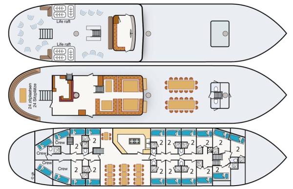 Floorplan of Thalassa